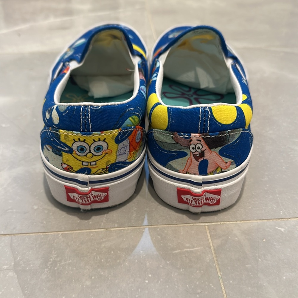 Vans x SpongeBob SquarePants Slip-ons RARE - Picture 3 of 8